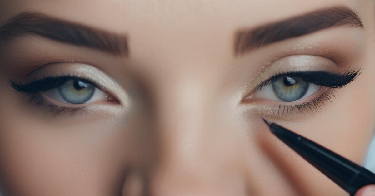 Różne rodzaje eyelinerów: w pisaku, żelu, płynie i kredce.